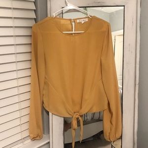 Yellow/gold Love Tree top